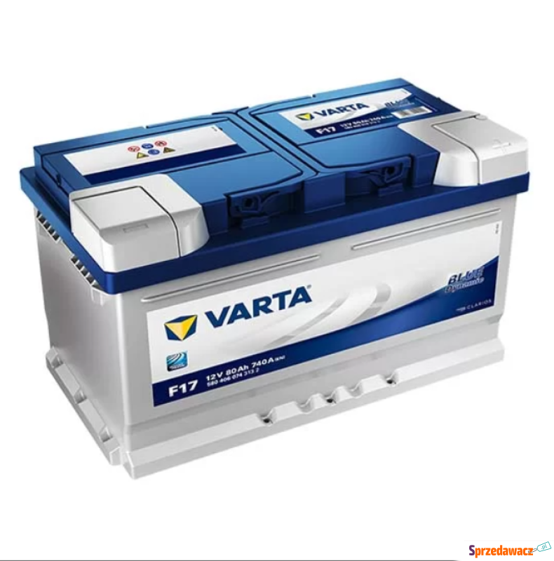 Akumulator 80Ah 740A EN  Varta Blue Dynamic F17 - Akumulatory - Chojnice