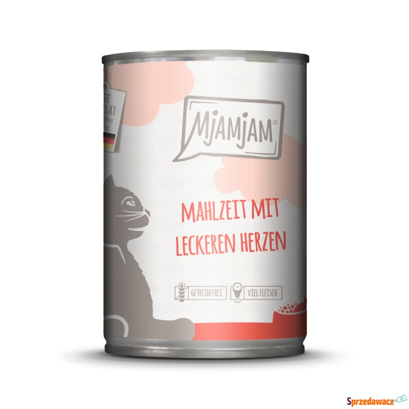 MjAMjAM, 6 x 400 g - Serca - Karmy dla kotów - Bytom