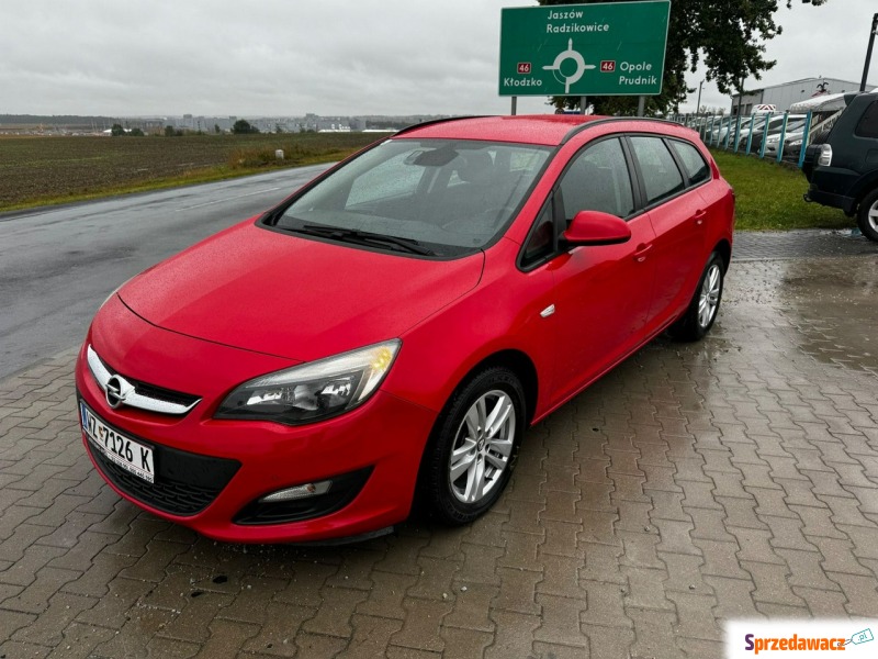 Opel Astra 2014,  1.2 diesel - Na sprzedaż za 19 999 zł - Jędrzychów