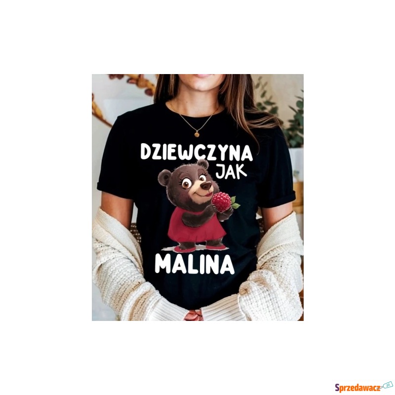 Koszulka damska czarna ''Dziewczyna...