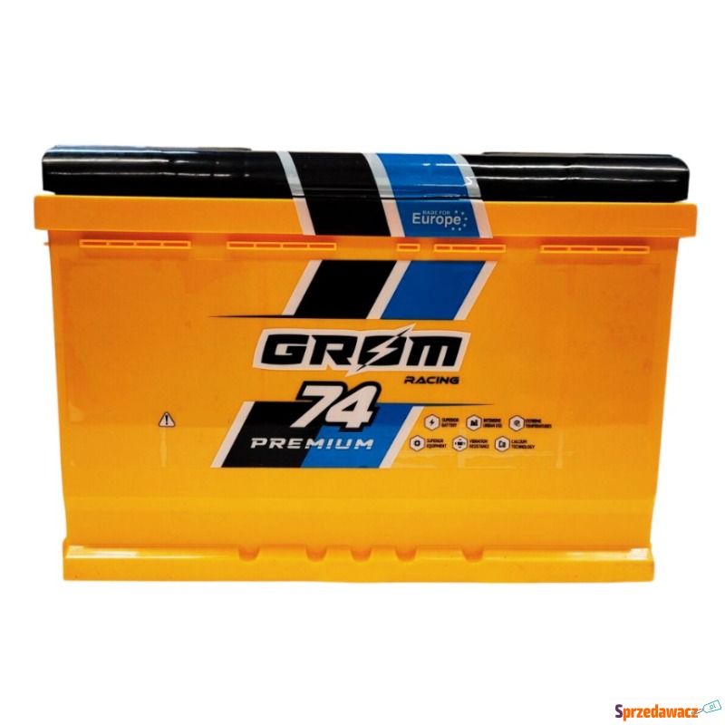 Grom Racing 74Ah 680A EN prawy...