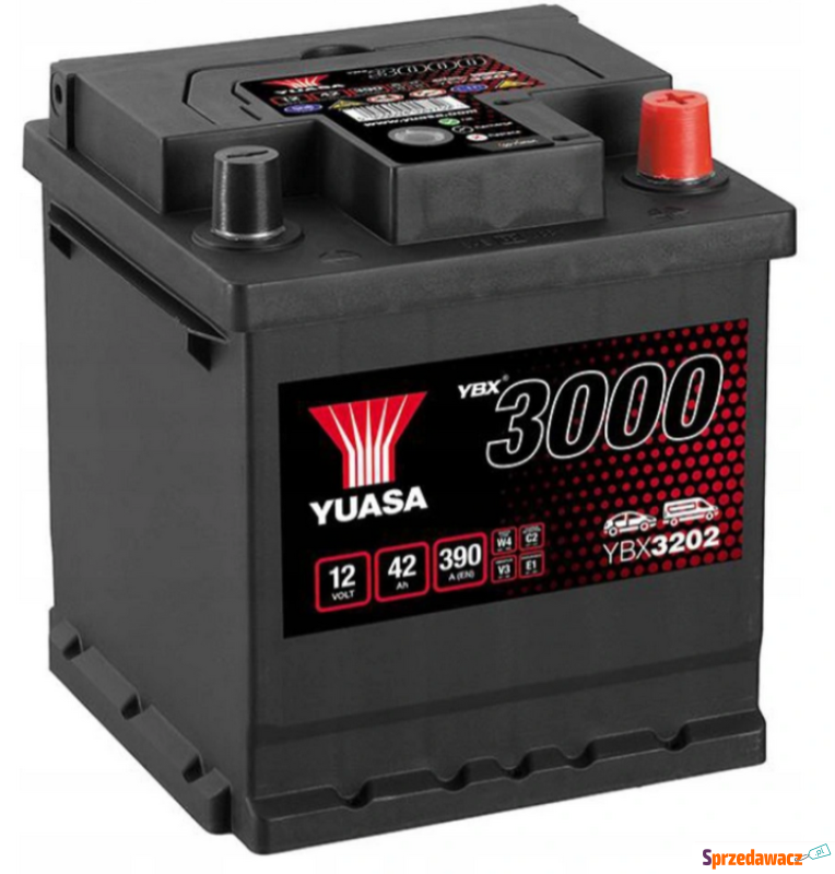 Akumulator 12V 42Ah 390A kostka...