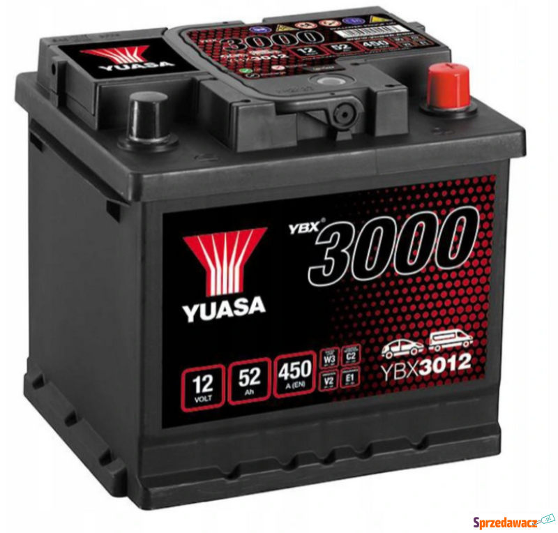 Akumulator 12V 52Ah 450A Yuasa...