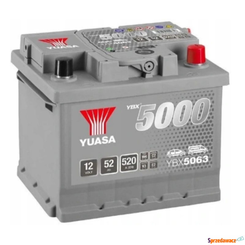 Akumulator 12V 52Ah 520A Yuasa...