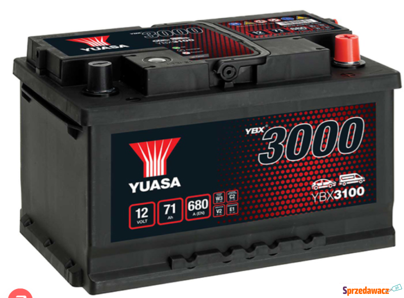 Akumulator 12V 71Ah 680A Yuasa...