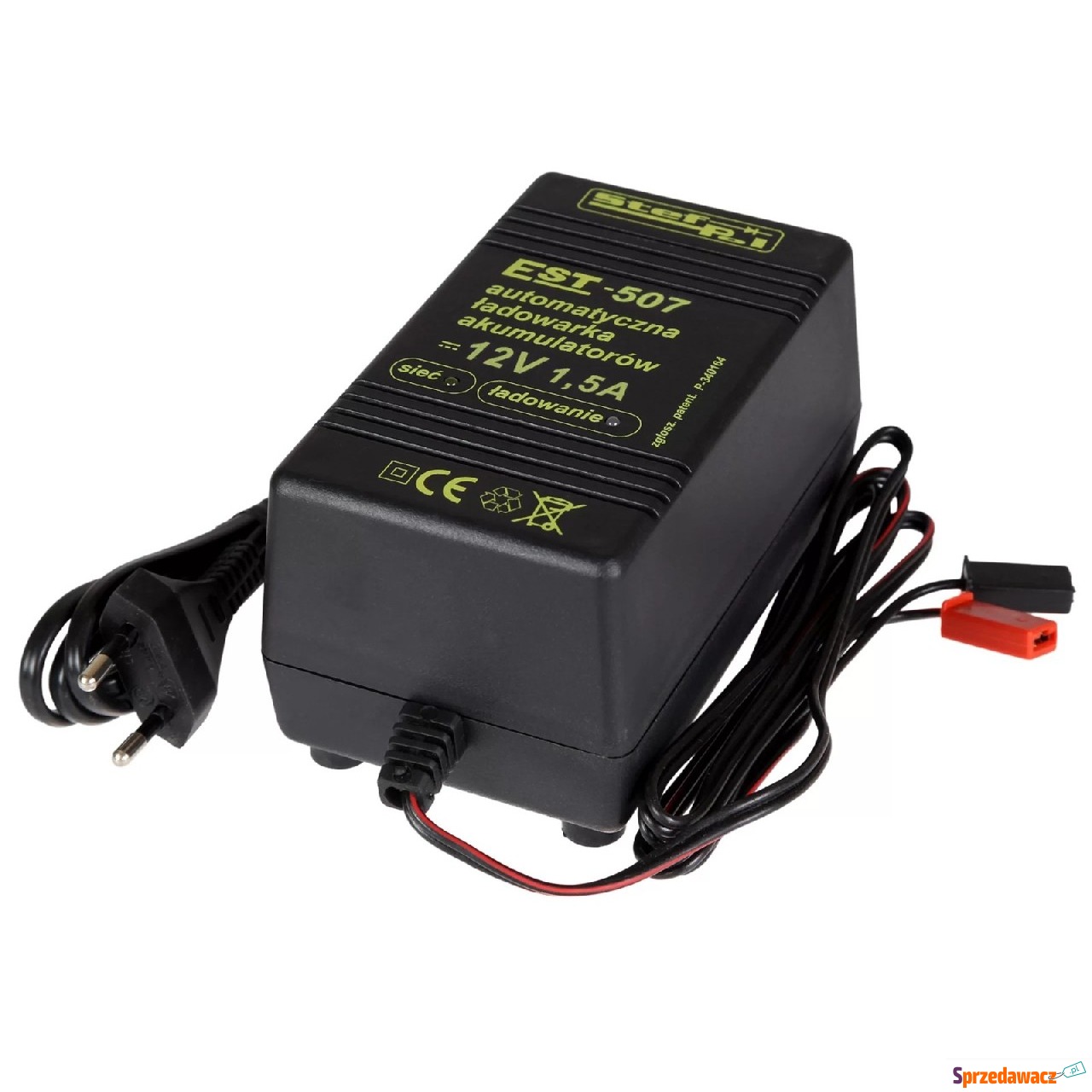 Prostownik 12V 1.5A Stef-Pol EST-507