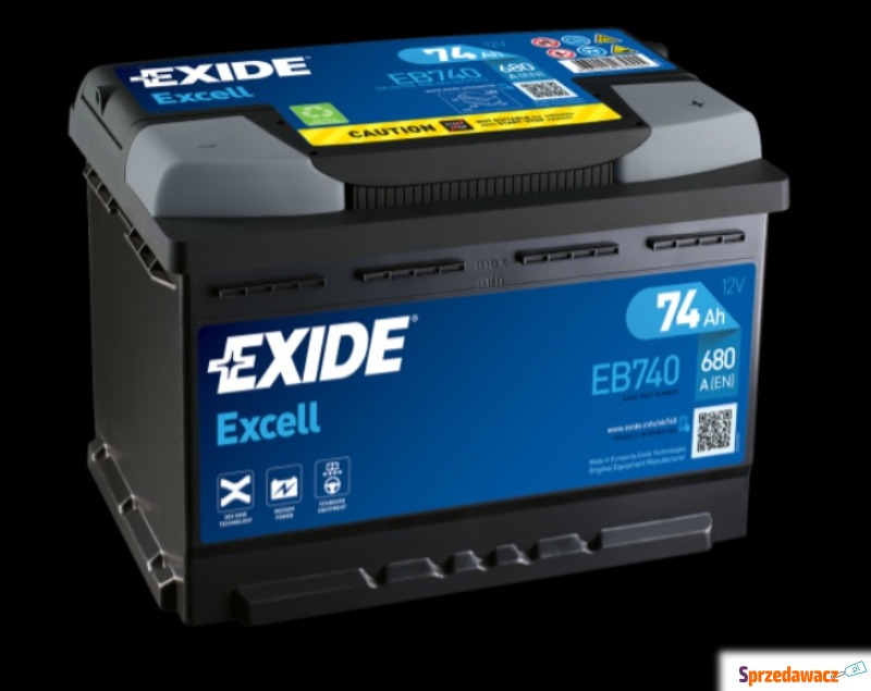 Akumulator Exide Excell 74Ah 680A...