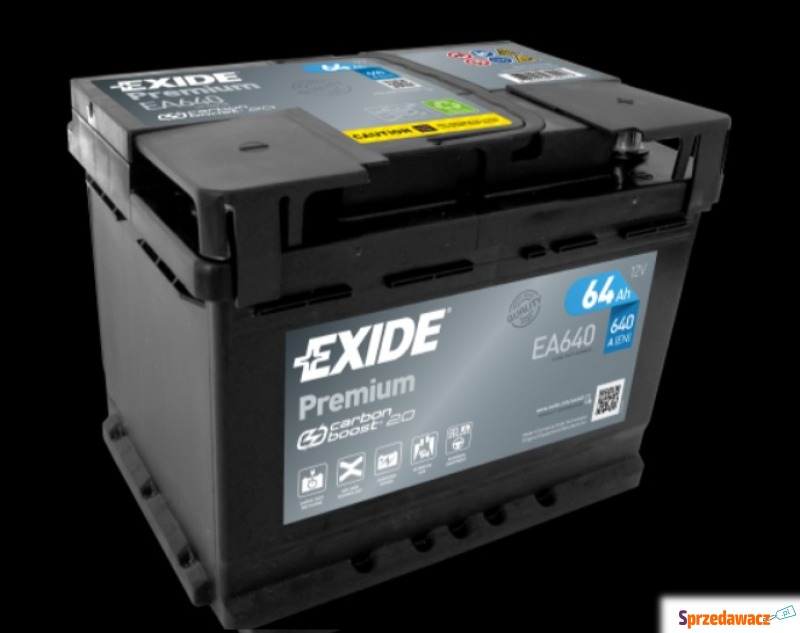 Akumulator Exide Premium 64Ah 640A...