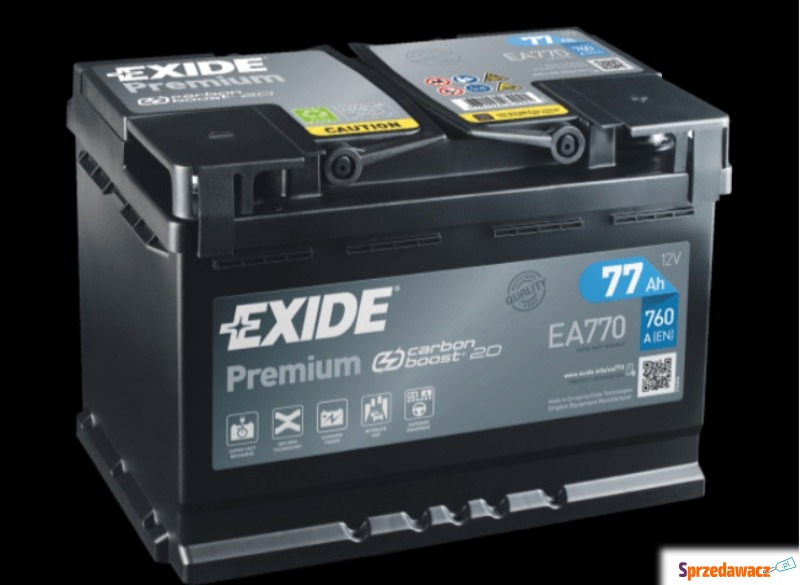 Akumulator Exide Premium 77Ah 760A...