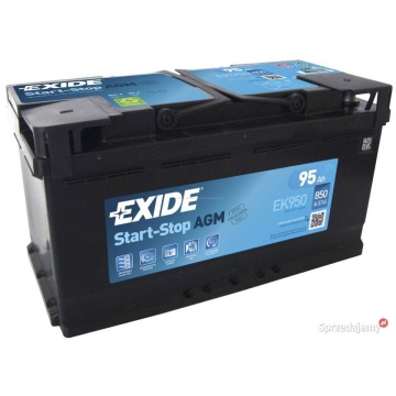 Akumulator 95Ah 850A Exide agm EK950  Specpart Słupsk
