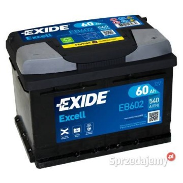Akumulator 60Ah 540A Exide Excell  Specpart Słupsk