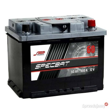 Akumulator Specbat 60Ah 480A Specpart Słuspk