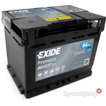 Akumulator 64Ah 640A Exide Premium  Specpart Słupsk