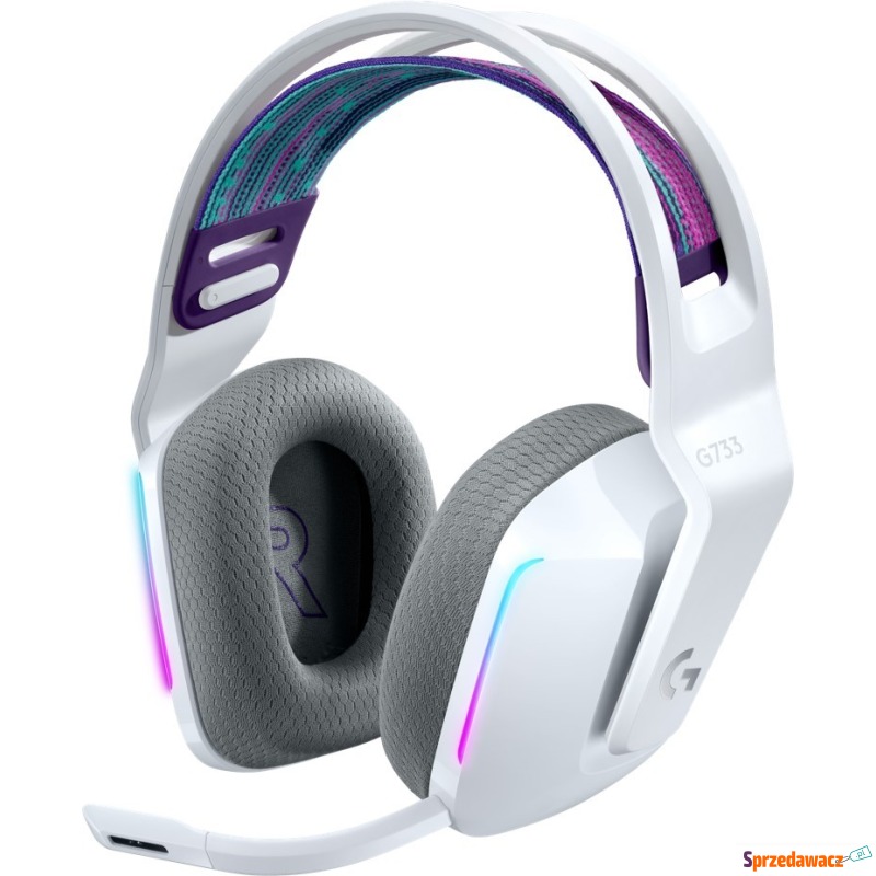 Logitech G733 Lightspeed Białe - Słuchawki - Częstochowa