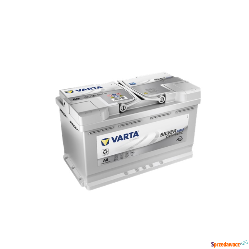 Akumulator 80Ah 800A start&stop agm Varta Silver... - Akumulatory - Starogard Gdański