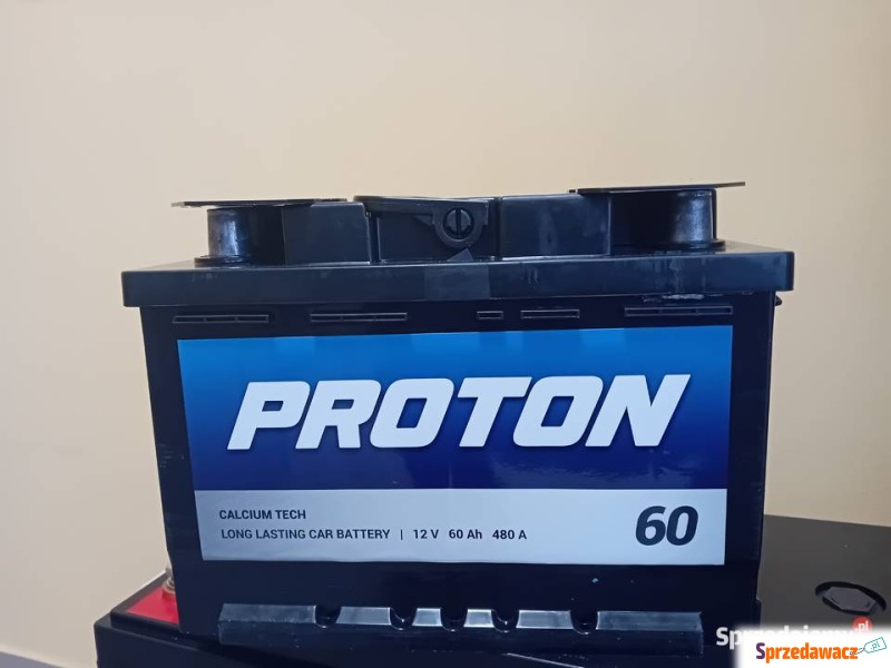 Akumulator 60Ah 480A EN Proton - Akumulatory - Szczecin