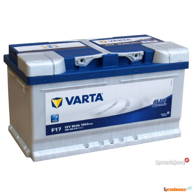 Akumulator 80Ah 740A Varta Blue Dynamic F17 - Akumulatory - Słupsk