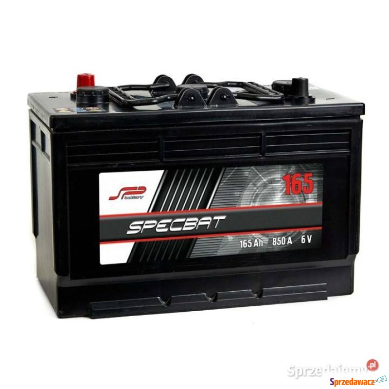 Akumulator 165Ah 850A Specbat agro 6V  Specpart... - Akumulatory - Słupsk
