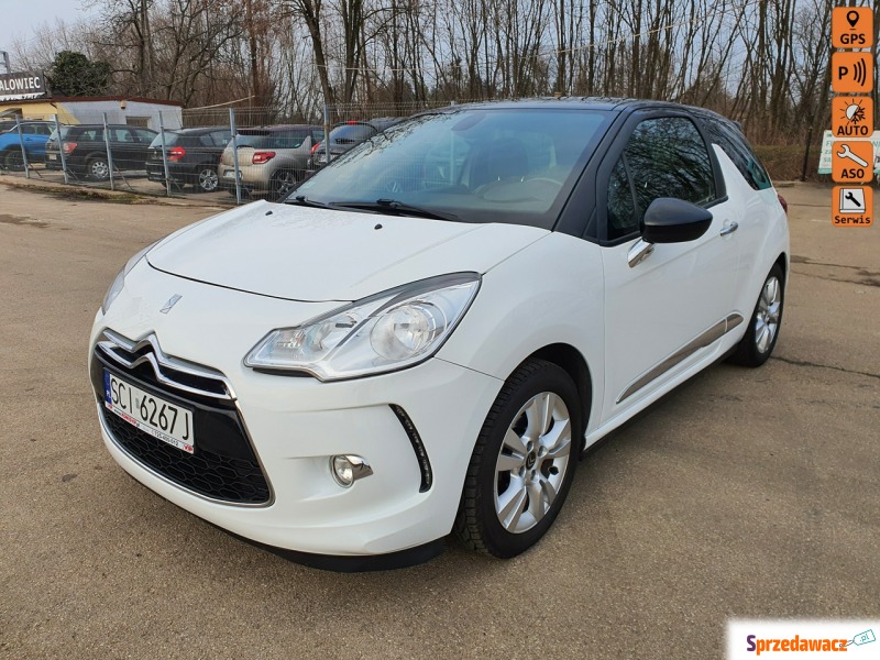 Citroen DS3  Hatchback 2014,  1.6 benzyna - Na sprzedaż za 27 900 zł - Ochaby Małe