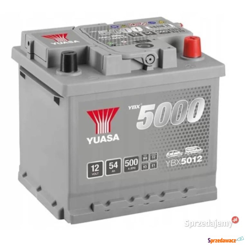 Akumulator 54Ah 500A Yuasa Silver...