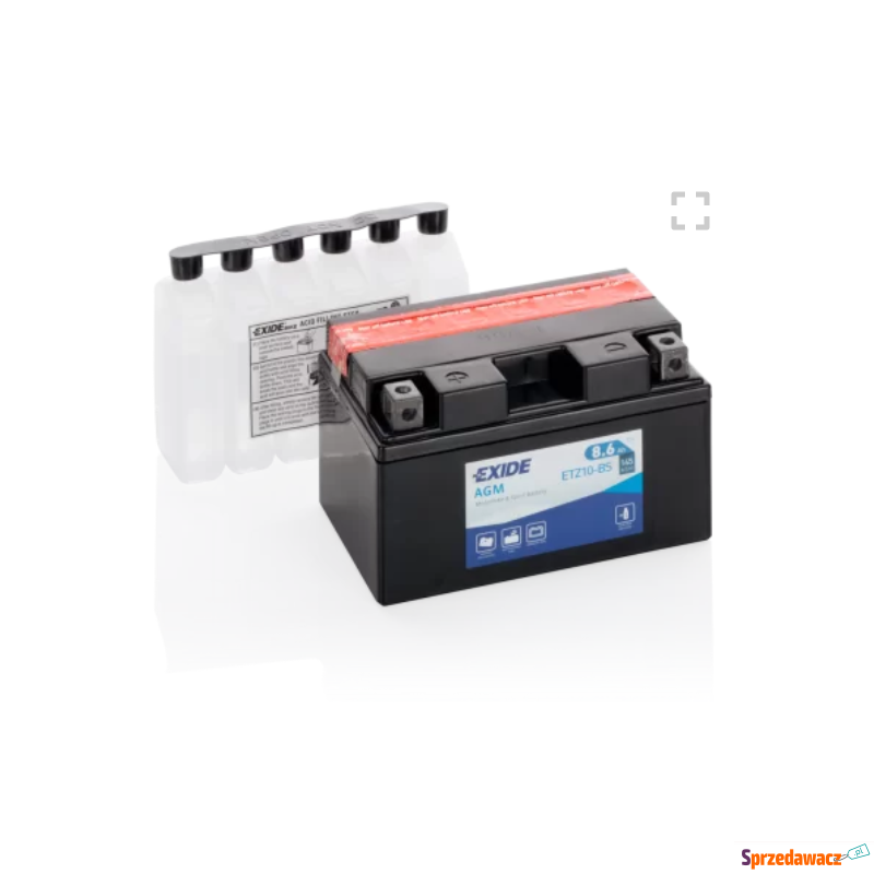 Akumulator motocyklowy 12V 8.6Ah...