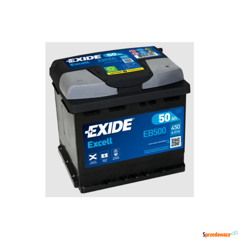 Akumulator  50Ah 450A Exide Excell...