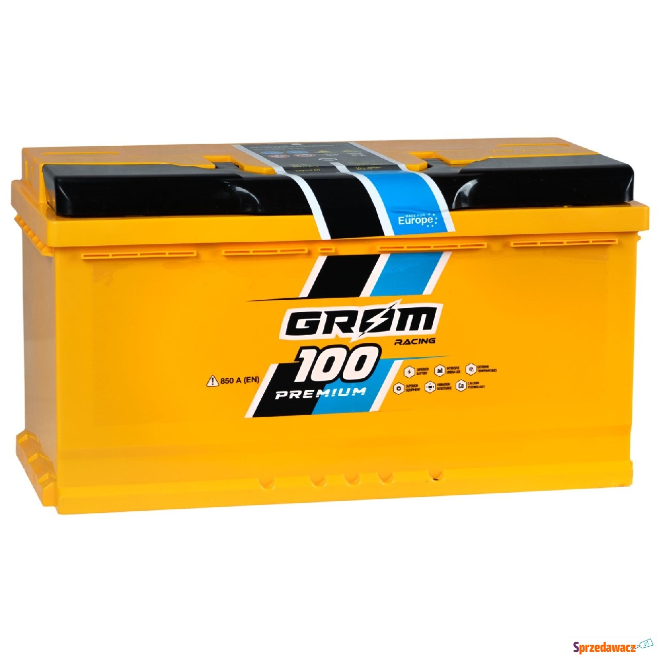 Akumulator 100Ah 850A Grom Racing