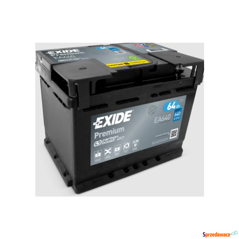 Akumulator 64Ah 640A   Exide P...