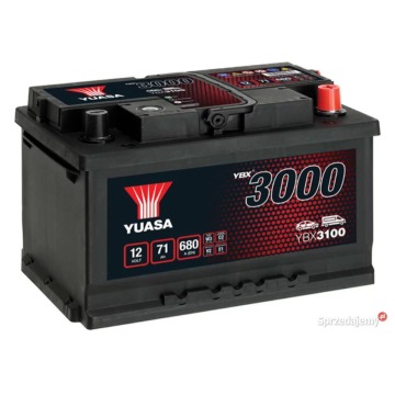 Akumulator 71Ah 680A Yuasa Standard 12V