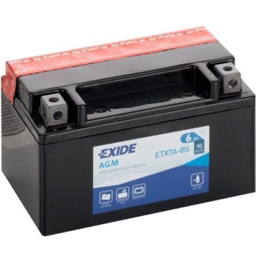 Akumulator motocyklowy Exide ETX7A-BS Rzeszów... - Układ elektryczny - Rzeszów - zdjęcie 1