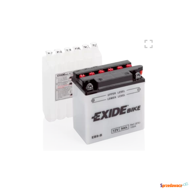 Akumulator motocyklowy 12V 9Ah 100A Exide EB9-B... - Układ elektryczny - Poznań