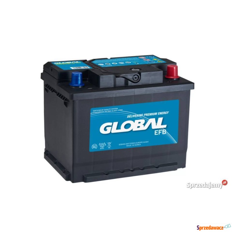 Akumulator 60Ah 560A Global EFB - Akumulatory - Szczecin