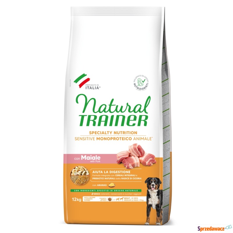 Natural Trainer Sensitive Adult Medium & Maxi... - Karmy dla psów - Olsztyn