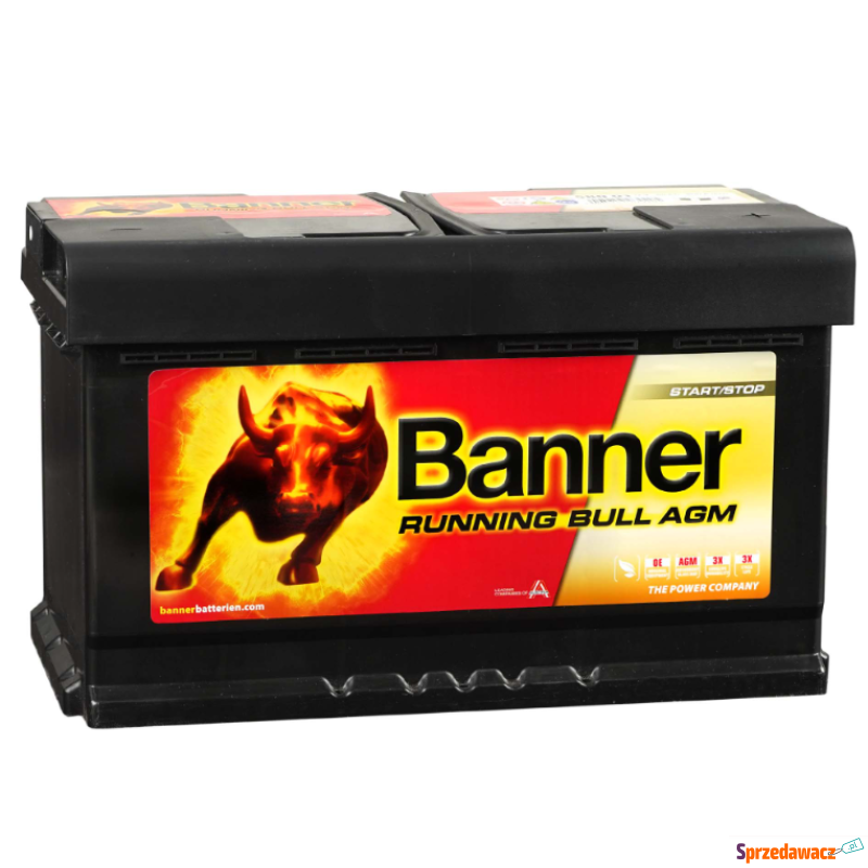 Akumulator 80Ah 800A Banner Running...