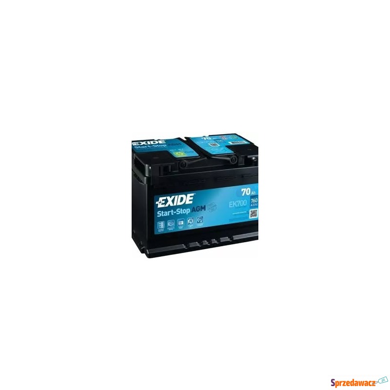 Akumulator 70Ah 760A en Exide agm...