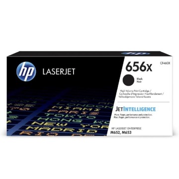 HP oryginalny toner CF460X, black, 2700s, HP 656X, high yield, HP LaserJet Enterprise M652,652dn,652