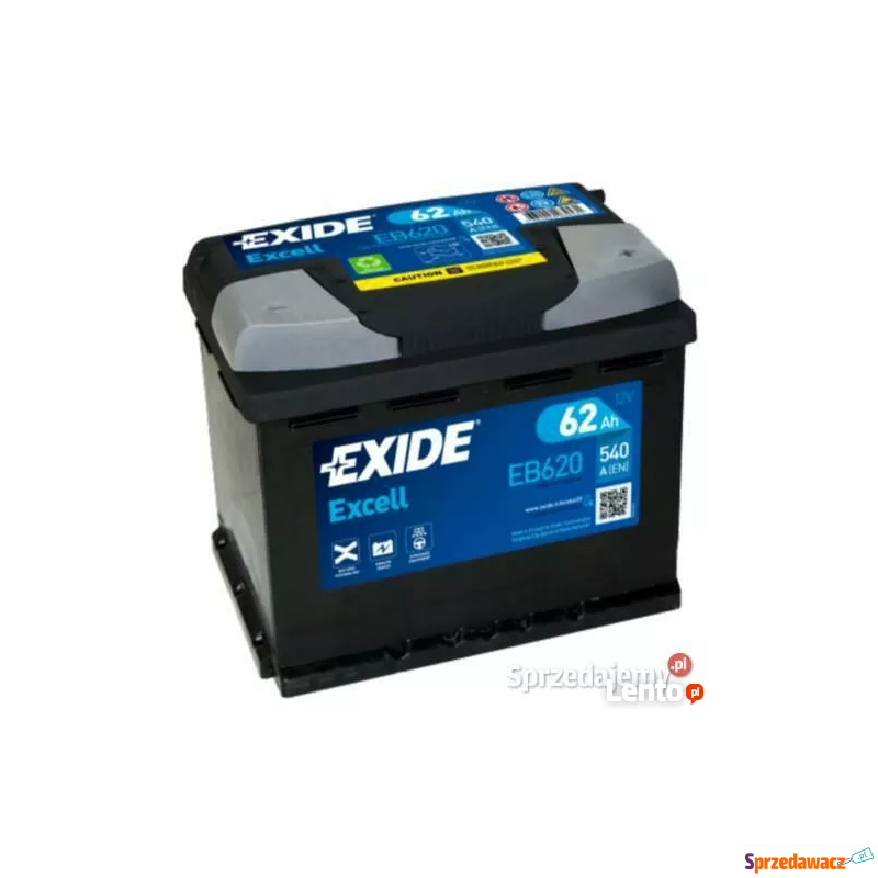 Akumulator 62Ah 540A EN Exide Excell