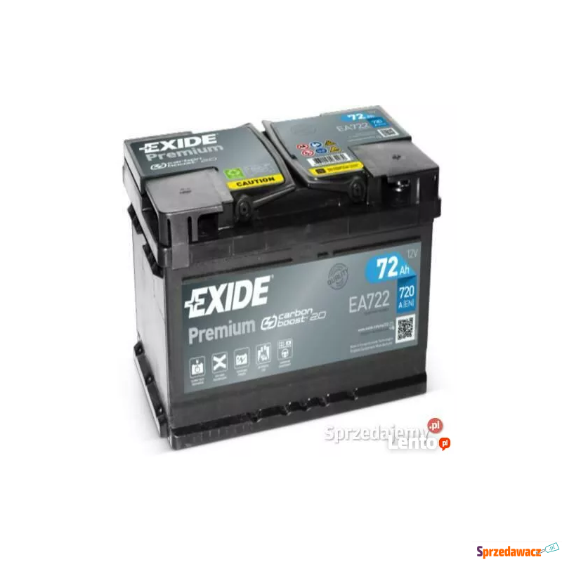 Akumulator 72Ah 720A EN Exide Premium