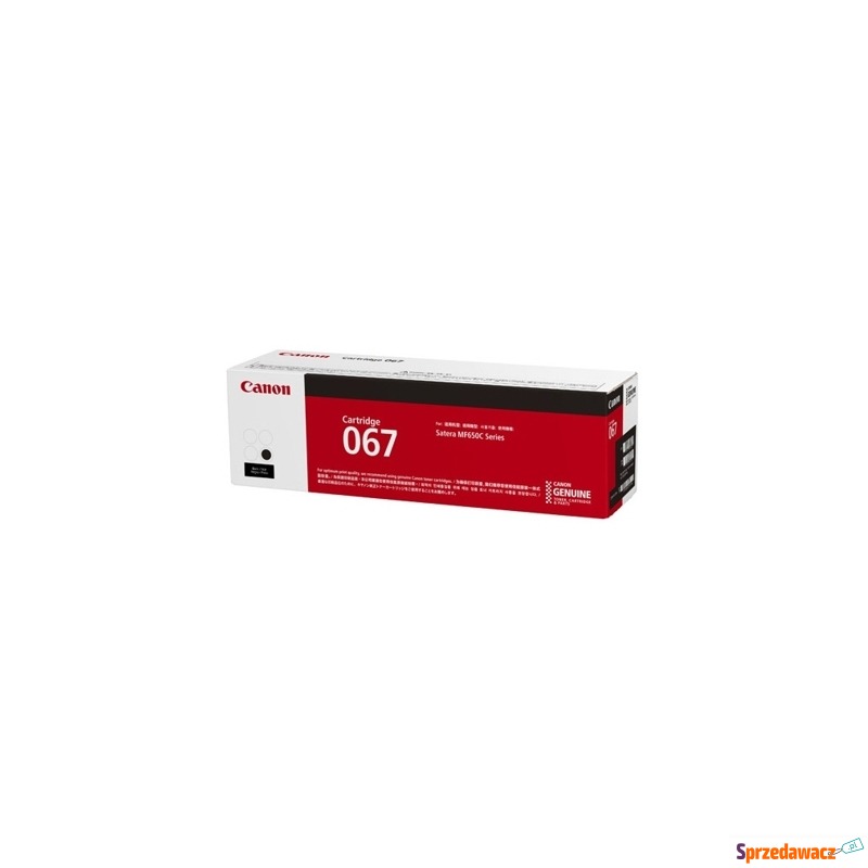 Toner Oryginalny Canon CRG-067 (5102C002) (Czarny)... - Tusze, tonery - Płock