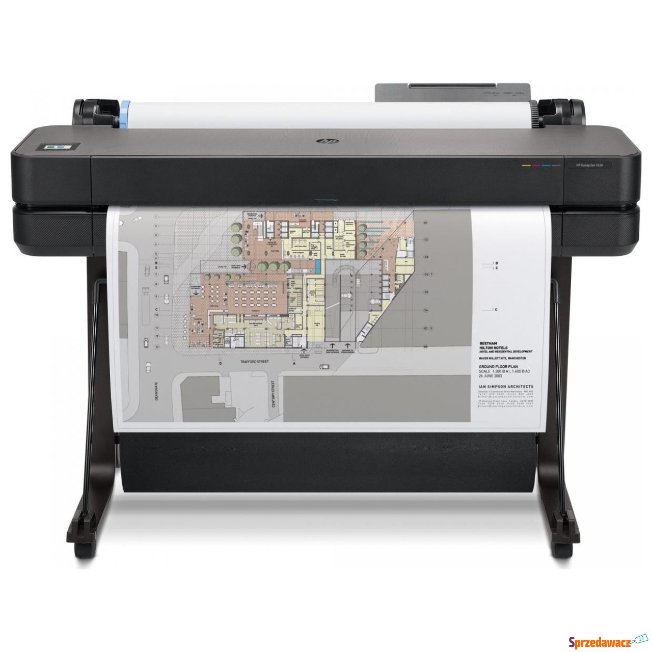 Kolorowa Ploter HP DesignJet T630...