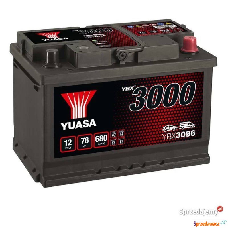 Akumulator  12V 76Ah 680A P+ Yuasa...