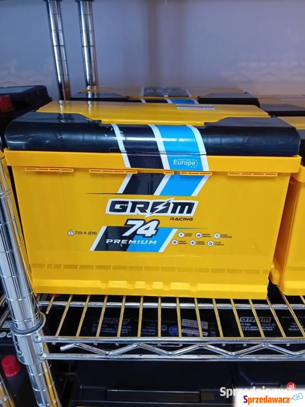 Akumulator 74Ah 720A EN Grom Racing