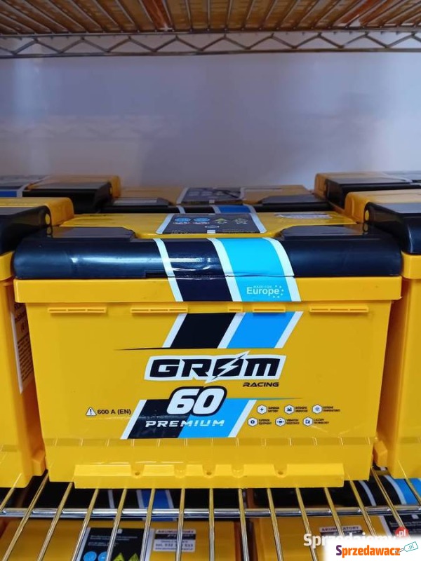 Akumulator 60Ah 600A EN Grom Racing