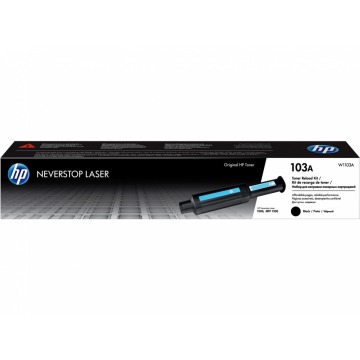 Oryginalny zestaw do uzupełniania czarnego tonera HP 103A Neverstop (W1103A)