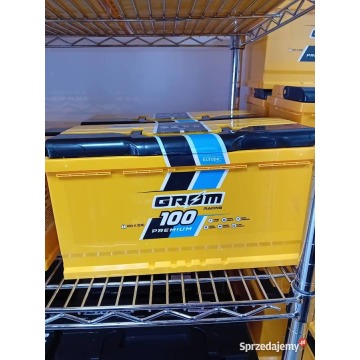 Akumulator 100Ah 850A EN Grom Racing - Akumulatory - Szczecin - zdjęcie 1