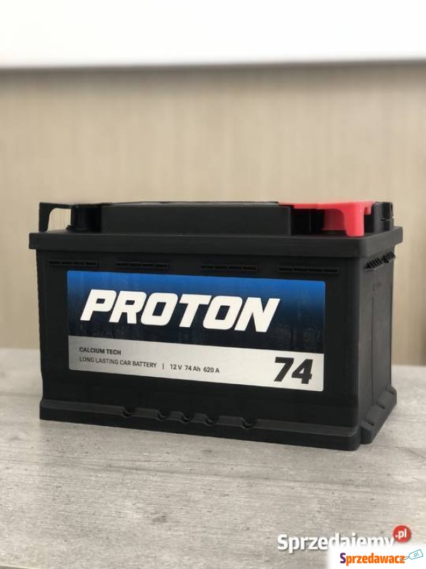 Akumulator 74Ah 620A EN proton - Akumulatory - Białystok