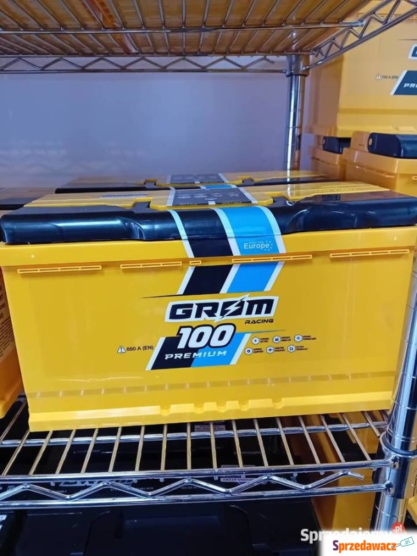 Akumulator 100Ah 850A EN Grom Racing - Akumulatory - Szczecin