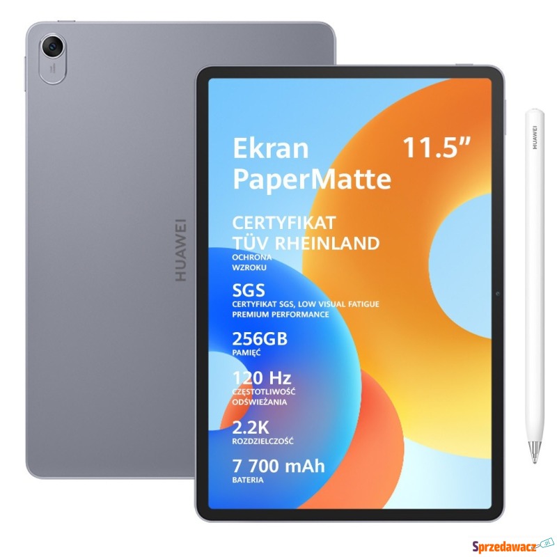 Huawei MatePad 11,5'' PaperMatte 8/256GB WiFi... - Tablety - Kraków
