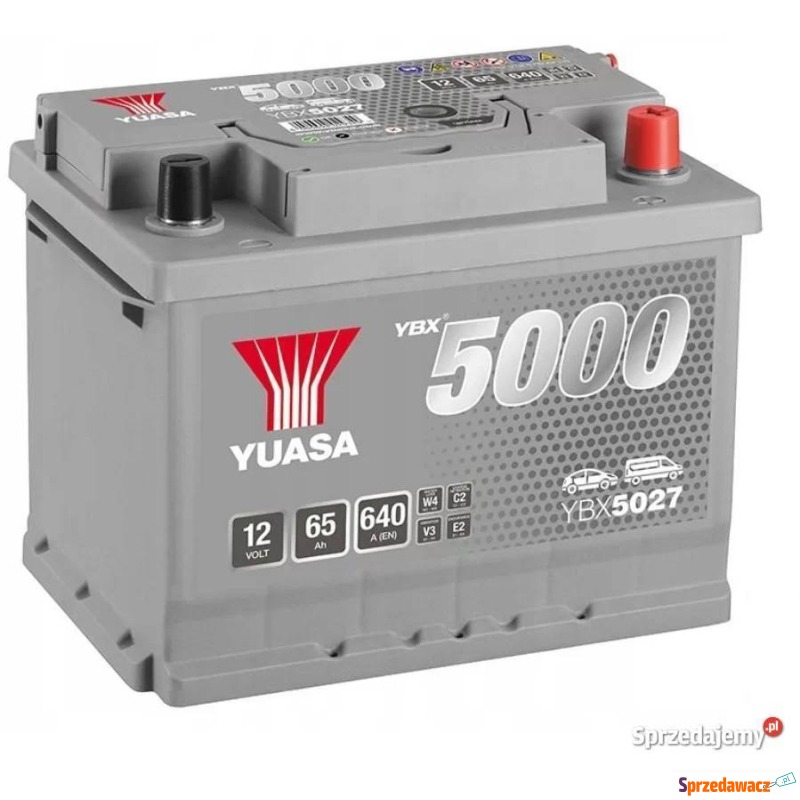 Akumulator12V 65Ah 640A P+  Yuasa...