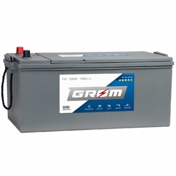 Akumulator 230Ah 1350A GROM shd Premium
